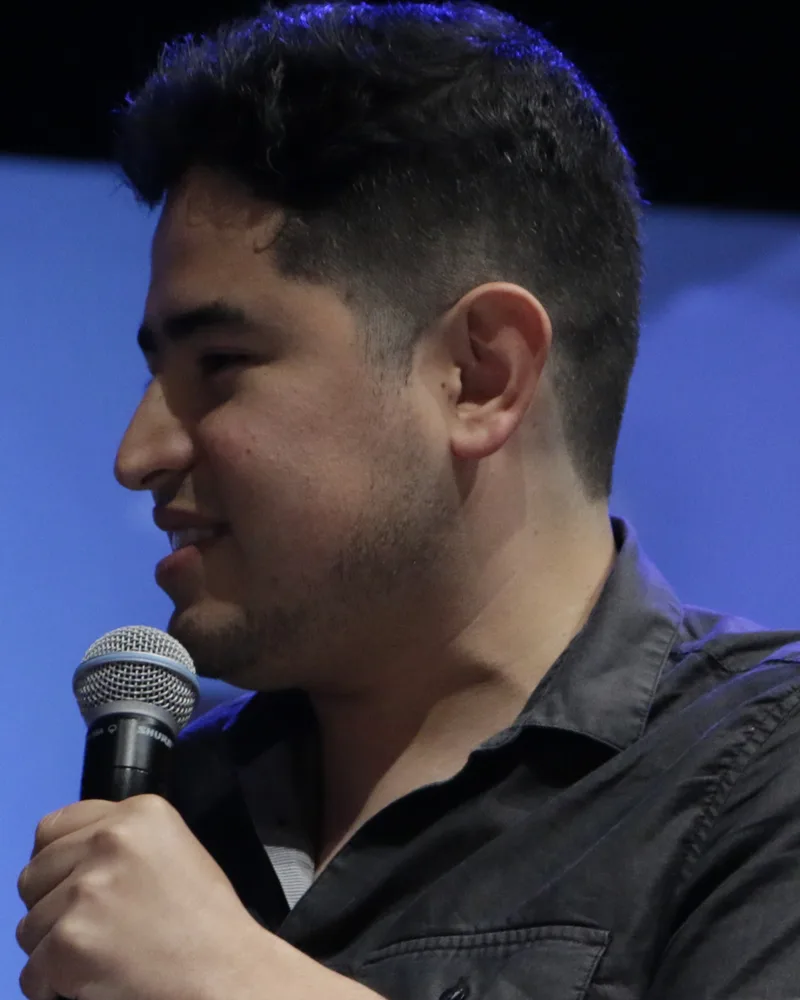Retrato de Freddy Vega