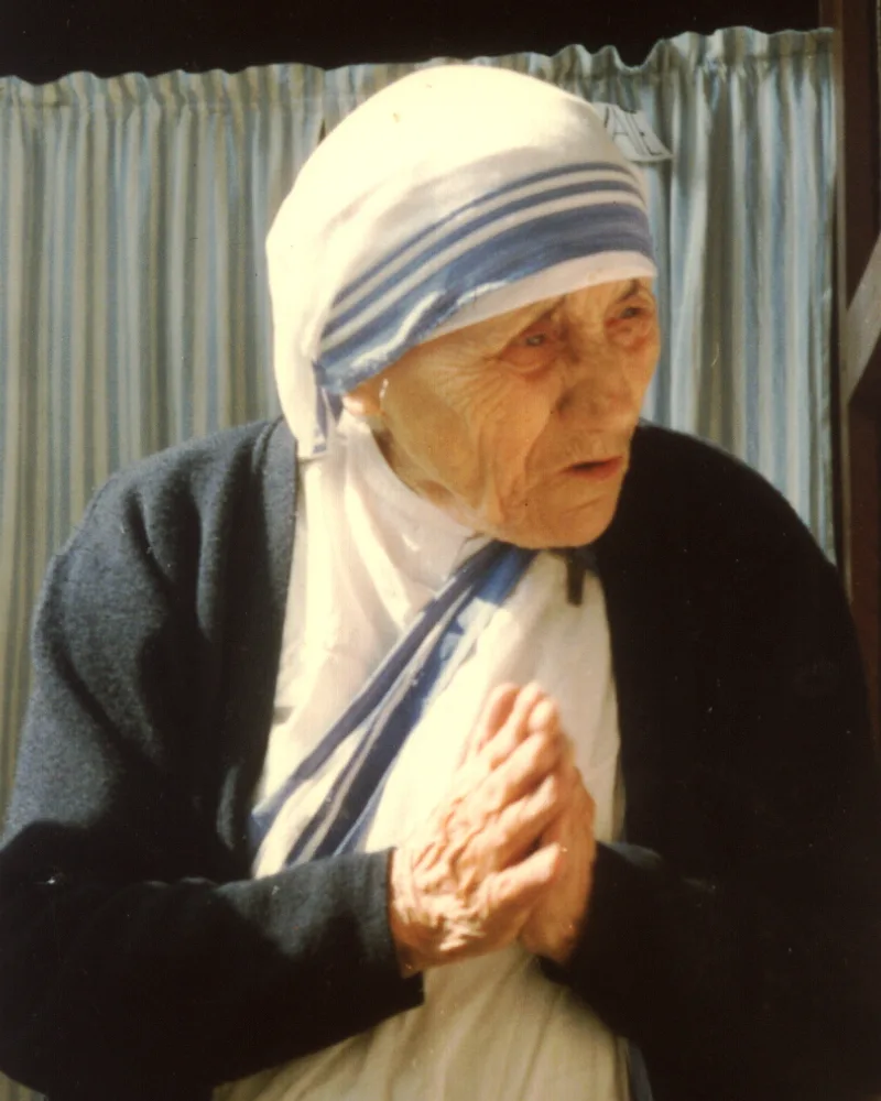 Retrato de la Madre Teresa