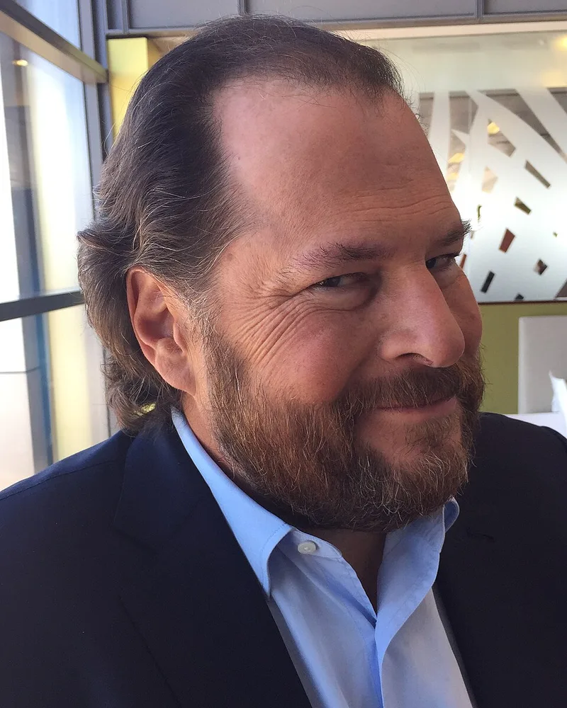 Retrato de Marc Benioff